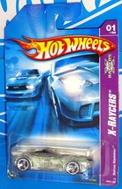 Hot Wheels 2007 X-Raycers Series #69 Nerve Hammer Clear w/ 3SPs - $4.00