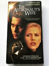THE ASTRONAUT&#39;S WIFE Johnny Depp Charlize Theron VHS 1999  - $3.00