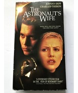 THE ASTRONAUT&#39;S WIFE Johnny Depp Charlize Theron VHS 1999  - $3.00