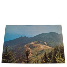 Postcard Waterrock Knob Overlook Western North Carolina Chrome Unposted - £5.42 GBP