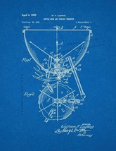 Kettle Drum and Timpani Patent Print - Blueprint - $7.95+