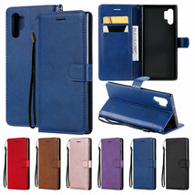 Magnetic Flip Wallet Leather Case Card Phone Cover for Samsung S10 Plus/... - £45.13 GBP
