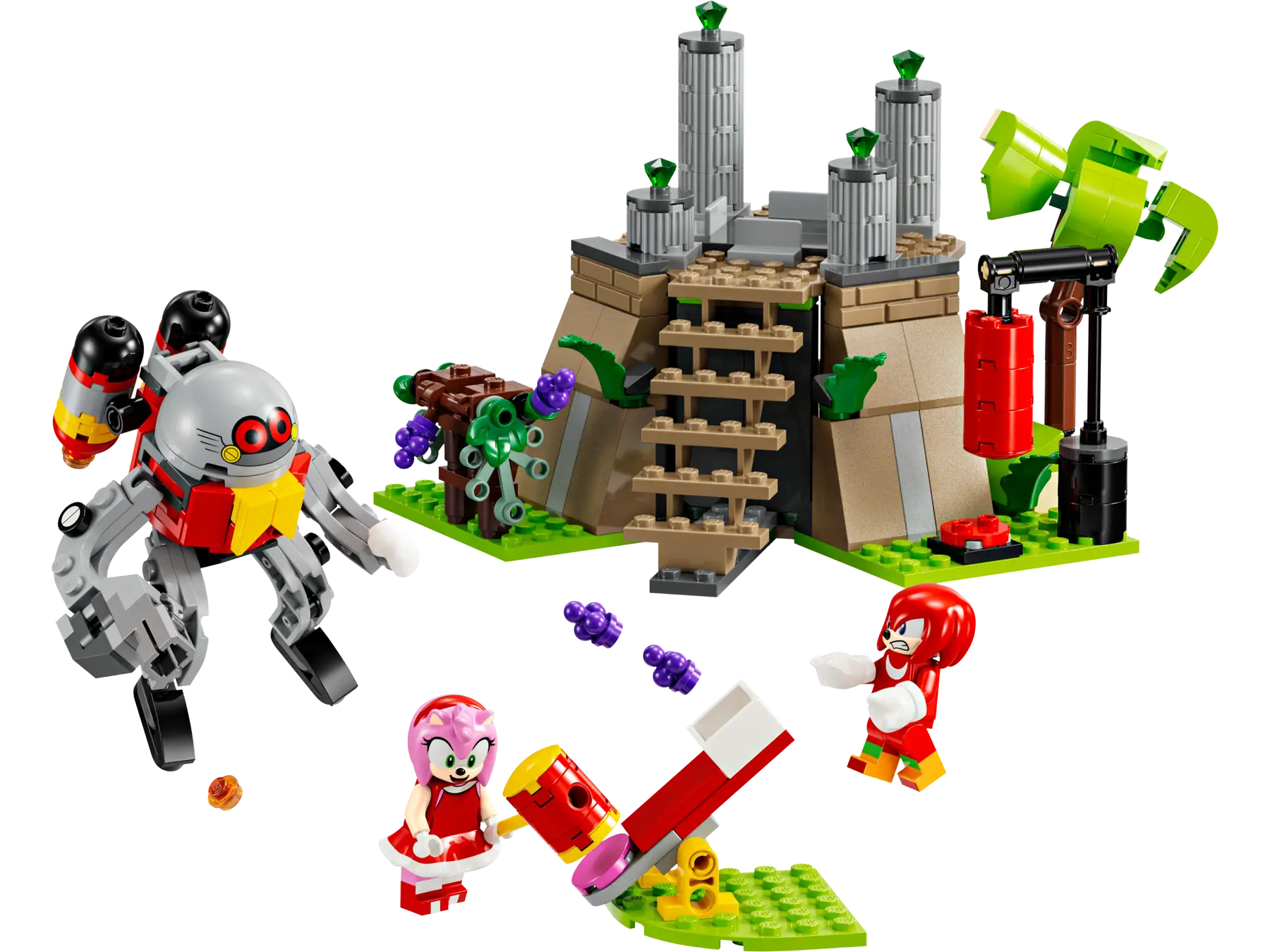 LEGO sonic the hedgehog 76998 Knuckles and the Master Emerald Shrine - $125.00