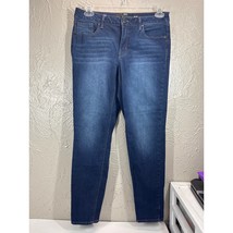 1822 Denim Jeans Womens Blue Adrianna Jeans Skinny Ankle Mid Rise Stretc... - $19.95