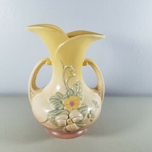 Hull Vase Wildflower Double Handle USA #W-8 7.5 VTG - £20.93 GBP