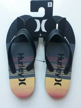 Hurley Men’s One and Only Breakwater Flip Flops Sandals Size 8 New - £13.39 GBP