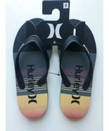 Hurley Men’s One and Only Breakwater Flip Flops Sandals Size 8 New - $17.81