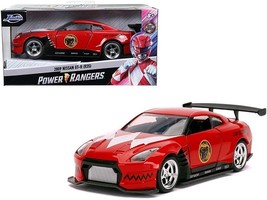 2009 Nissan GT-R (R35) Red Red Ranger&#39;s &quot;Power Rangers&quot; 1/32 Diecast Model Car - £16.53 GBP