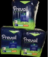Prevail (3) Daily Unisex Incontinence Underwear Diapers Youth Small  - $479.53 MXN