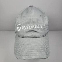 TaylorMade Golf Hat Strapback M3 TP5 Logo Polyester Silver Baseball Cap - £9.38 GBP