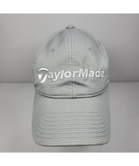 TaylorMade Golf Hat Strapback M3 TP5 Logo Polyester Silver Baseball Cap - £9.40 GBP