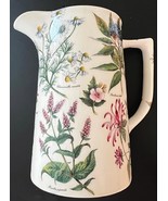 Rare Vintage Portmeirion-Style Botanics Pitcher by Bristol China Made in... - $47.86 CAD