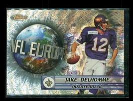 2000 TOPPS FINEST NFL Europe Finest JAKE DELHOMME #E9 New Orleans Saints - $128.88 MXN