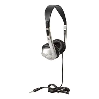 Stereo School Headphone W/Leatherette Ear Cushion (Pack Of 20), Black/Si... - $222.99