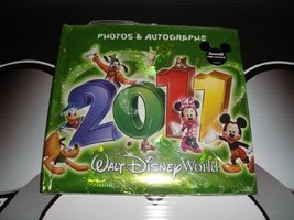 Disney World 2011 Official Autograph Book with Pen, NEW - $29.69