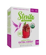 Stevita Naturals Extra Sweet Organic 50ct - $7.48