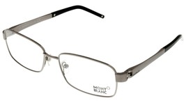 Mont Blanc Men Eyewear Frame Silver MB306 014 Rectangular - £134.30 GBP