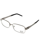Mont Blanc Men Eyewear Frame Silver MB306 014 Rectangular - £134.63 GBP