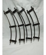 Train O Gauge Scale Tintype 2 Rail Curved Track Set of Four - $14.84