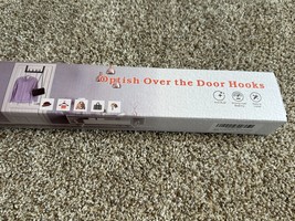 Optish Over The Door Hooks Anti-Rust Metal Door Hanger - NEW - Easy to Install - $14.80