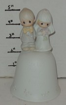 1981 Precious Moments #E-7179 &quot;The Lord Bless You And Keep You&quot; Bell Rar... - £58.04 GBP