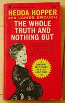 HEDDA HOPPER-Whole Truth Nothing But-Hollywood Secrets-Illustrated 1963 Pyramid - £19.66 GBP