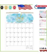 Large Block 2025-2026 Wall Calendar - Effective Planning Tool for Home &amp;... - $245.43 MXN
