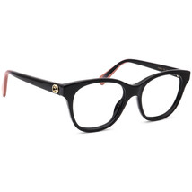 Gucci Eyeglasses GG0923O 003 Gloss Black/Pink Square Frame Italy 51[]17 140 - £143.87 GBP