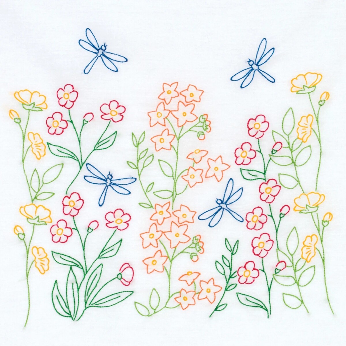 Jack Dempsey Needle Art Dragonflies 18 Inch Quilt Squares - $24.95 Jack Dempsey Needle Art Dragonflies 18 Inch Quilt Squares - $24.95