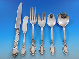 Guildhall by Reed and Barton Sterling Silver Flatware Set 8 Service 49 pieces - $55,112.66 MXN
