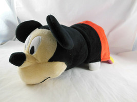 Disney Flip A Zoo 14&quot; Mickey Mouse to Minnie Mouse Plush Toy Soft Cute - £4.68 GBP