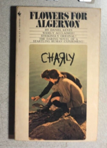 FLOWERS FOR ALGERNON by Daniel Keyes (1984) Bantam Charly film paperback - £10.09 GBP