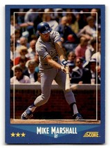 1988 Score #135 Mike Marshall    Los Angeles Dodgers Baseball Cards EX/ ID:54904 - £1.39 GBP