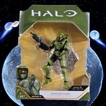 Halo Infinite 4.5”Master Chief Figure with Assault Rifle - Series 2 New &amp; Sealed - £7.44 GBP