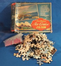 Vintage Trans American Air Cruise Jigsaw Puzzle - £30.80 GBP