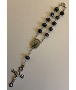 Beautiful  Rosary for Car Rear View Mirror with ST. JUDE as Center Piece... - £4.35 GBP