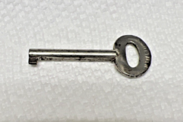 Antique Metal Key Miniature  1.5 Inch Dark Metal Steampunk Rust x - $12.38