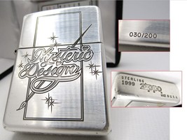 Hysteric Glamour Sterling Silver 925 Limited Zippo 1999 Fired Rare - £262.04 GBP