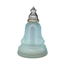 Vintage Blue Glass Avon Joyous Bell Cologne - Antique Collectible, 3.5” Tall - $5.45