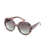 Bold Round Rich Look Fashion Sunglasses  W/Soft Cover  UVA UVB Exclusive - £14.81 GBP