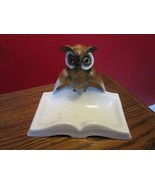 Gerold Porzellan Bavaria,Western Germany, ashtray owl [83b] - $52.79 CAD