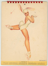 1947 Fawcett Complete Calendar ~ George Petty Pin-Up Girl Art / Petty Girls - £232.20 GBP