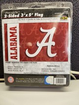 BSI NCAA College Alabama Crimson Tide Double Sided 3 X 5 Flag - £16.84 GBP