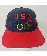 VTG Olympics USA Visions of Gold Snapback Hat 1992 First Pick Sports NEW... - £16.16 GBP