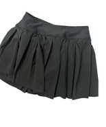 STRETCHTECH Pleated Tennis Skirt Quick Dry Athletic Skort Black L - $21.94 CAD