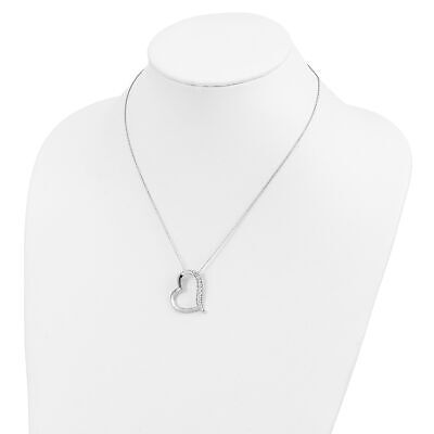 Sentimental Expressions Silver  Antiqued CZ Daughter-In-Law 18in Necklace QSX286 Item image 6