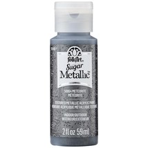 FolkArt Sugar Metallic Acrylic Paint 2oz-Meteorite SMFA-50864 - £12.15 GBP