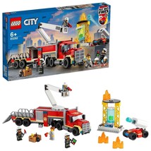 LEGO 60282 City Fire Command Unit Building Set, Fire Engine Toy - £337.53 GBP