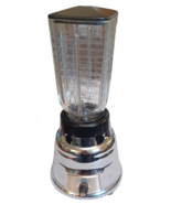 Vtg Osterizer Model 248 Chrome Beehive 425 Watt Blender Glass Jar Clean ... - $48.46