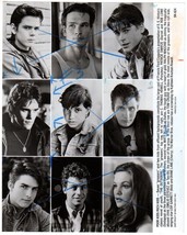 *Coppola&#39;s The Outsiders (1983) Best ALL-CAST Portrait From Newspaper Archive - £59.95 GBP